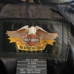 Harley Davidson 100th anniversary leather jacket